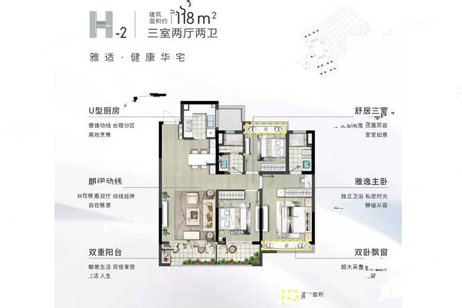 扬州新房速递：绿地健康城户型怎么样，值得买吗？