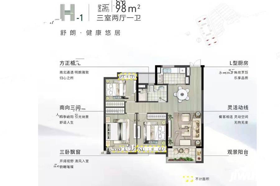 扬州新房速递：绿地健康城户型怎么样，值得买吗？