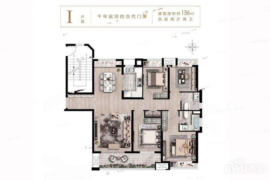 扬州运河宝龙观邸户型图有哪些_运河宝龙观邸值得投资吗？