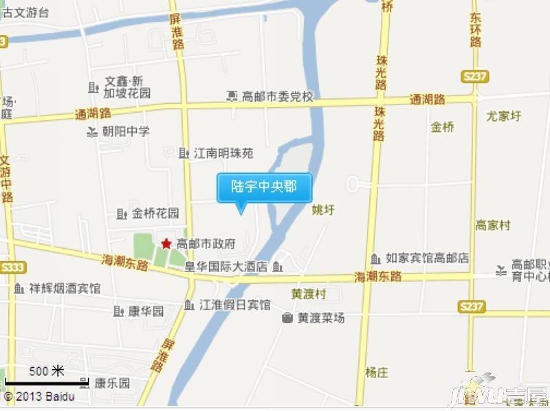 高邮陆宇中央郡开发商怎么样_陆宇中央郡周边配套好吗？
